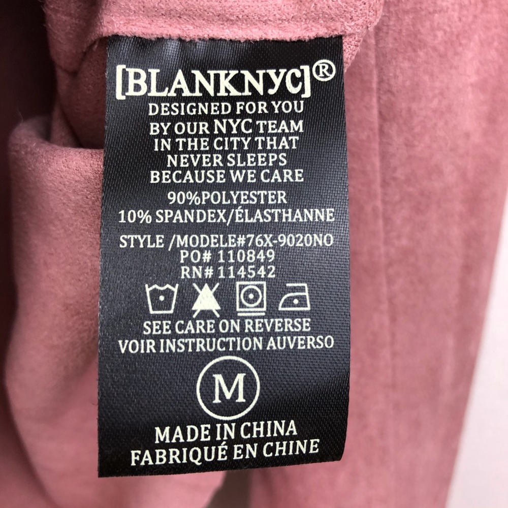 Blank NYC faux suede light weight jacket - Picture 8 of 9